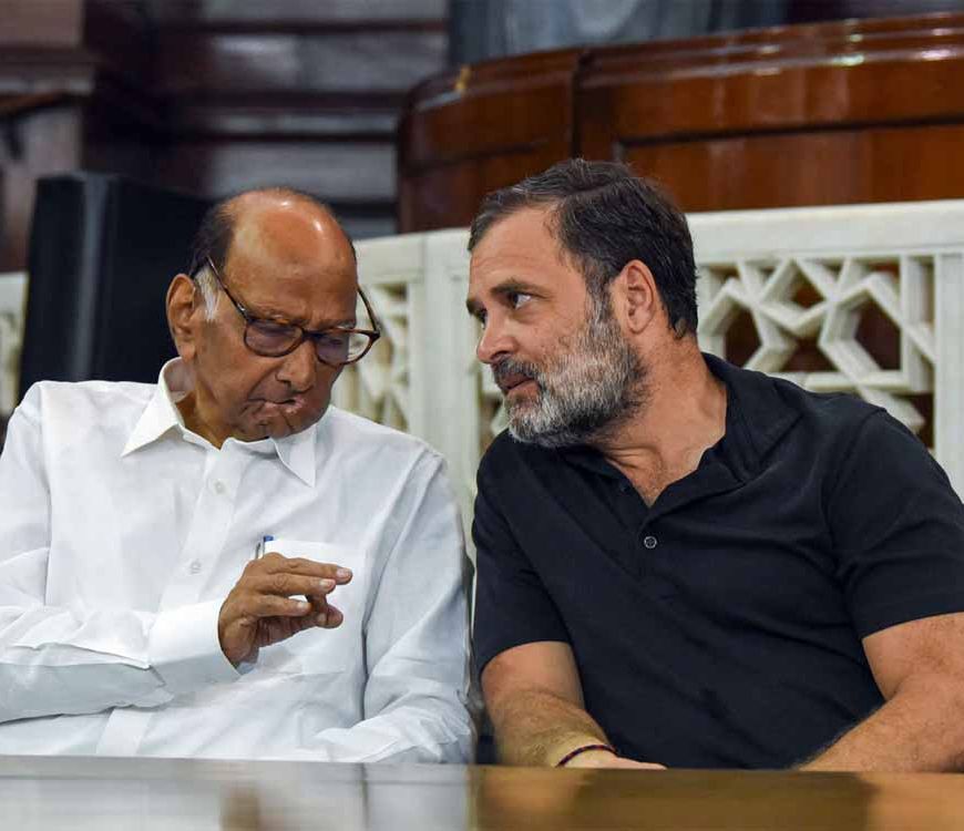 राहुल गांधी के सवालों पर भाजपा की प्रतिक्रिया और चुनाव आयोग पर उठते सवाल: शरद पवार का बड़ा बयान