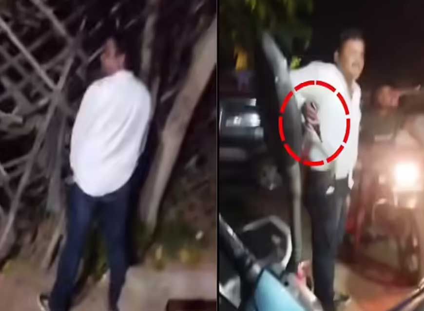 ग्वालियर: खुले में पेशाब करने से रोका तो ठेले वालों पर तानी पिस्टल, पुलिस ने रसूखदार पर दर्ज किया मामला