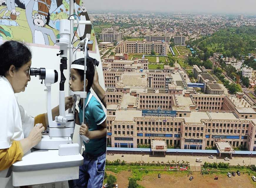 भोपाल: AIIMS कैंप में खुलासा, 8वीं से 12वीं कक्षा की 22% बालिकाएं आंखों की बीमारी से ग्रसित