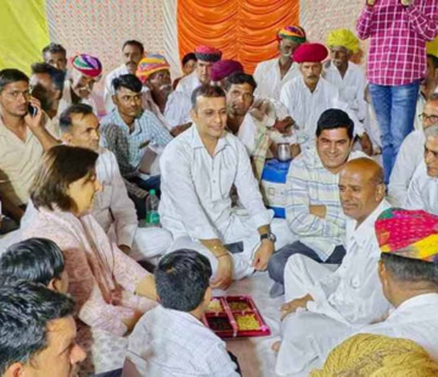 नागौर की राजनीति में मिर्धा परिवार की घर वापसी, तेजपाल फिर कांग्रेस में शामिल