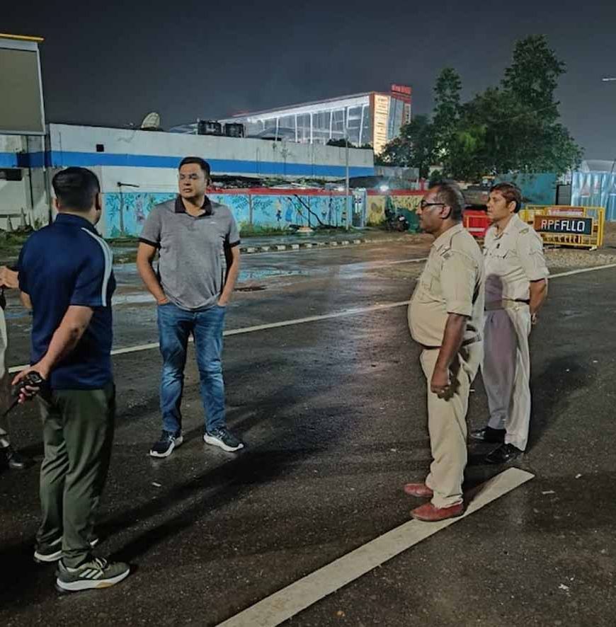 नए SSP राकेश रंजन ने पदभार लेते ही किया आधी रात का औचक निरीक्षण, दिए सख्त निर्देश