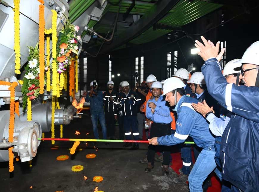 जिंदल स्टील का बड़ा कदम: अंगुल में देश के सबसे बड़े ब्लास्ट फर्नेस में से एक का सफल कमीशन