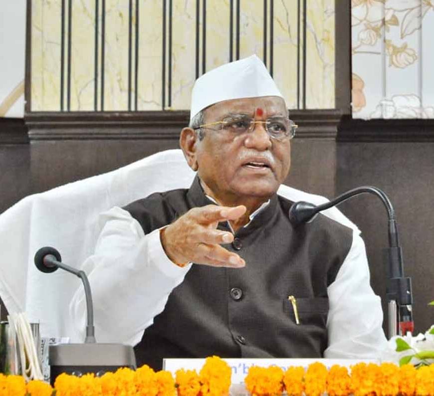 राज्यपाल ने महाराणा प्रताप कृषि एवं प्रौद्योगिकी विश्वविद्यालय, उदयपुर में ली बैठक
