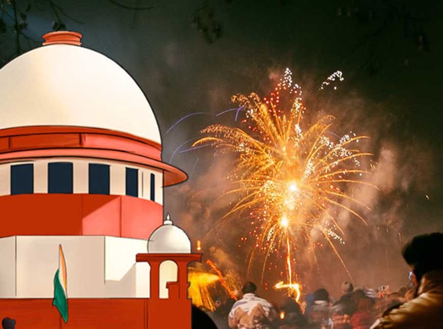 दिवाली पर राहत: सुप्रीम कोर्ट ने दिल्ली-NCR में ग्रीन पटाखों के इस्तेमाल को दी मंजूरी