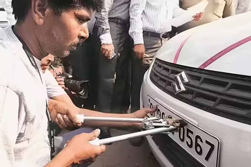 10 लाख वाहनों में लगी सिर्फ हाई सिक्योरिटी नंबर प्लेट,  अब पुलिस करेगी चालानी कार्रवाई