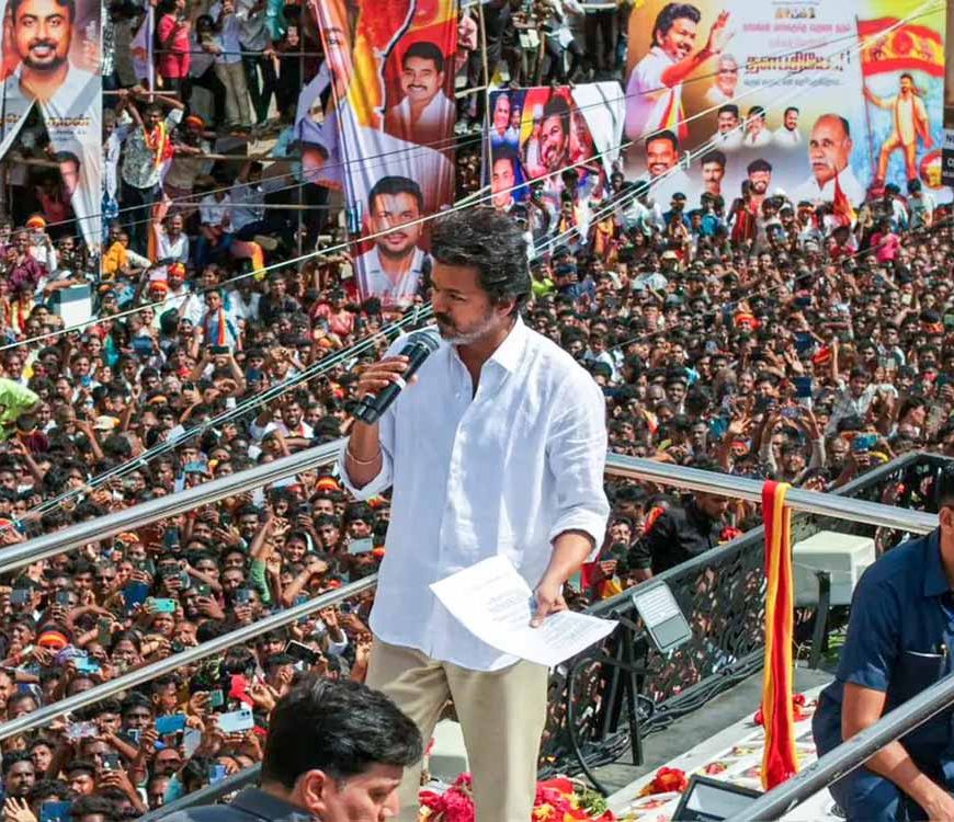 करूर हादसा: विजय ने दिखाई दरियादिली, मृतकों के परिजनों को देंगे 20-20 लाख रुपये