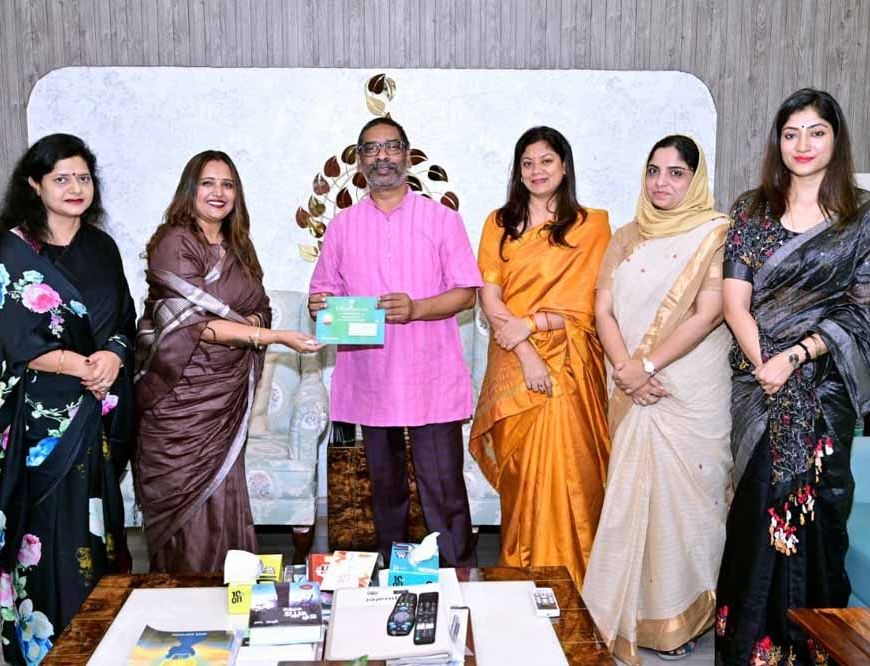 CM हेमंत से जेसोवा प्रतिनिधिमंडल की शिष्टाचार मुलाकात, दिवाली मेले में शामिल होने का आमंत्रण