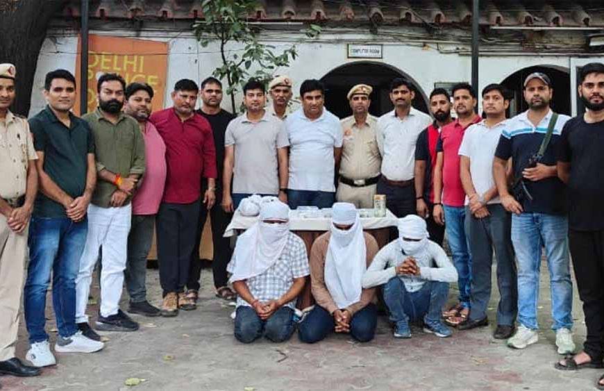काला जठेड़ी गिरोह पर बड़ी कार्रवाई: हथियार सप्लायर समेत 6 बदमाश दबोचे, 6 पिस्टल-13 कारतूस जब्त