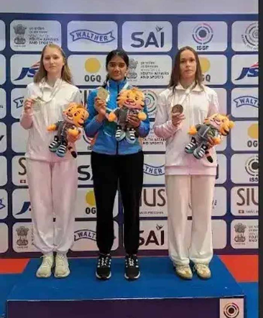 शानदार प्रदर्शन! अनुष्का का दूसरा गोल्ड और एड्रियन का सिल्वर पदक जूनियर विश्व कप में