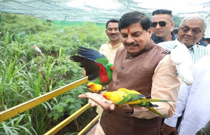 पशु-पक्षी हमारे पर्यावरणीय तंत्र का भी हैं अभिन्न हिस्सा : मुख्यमंत्री डॉ. यादव