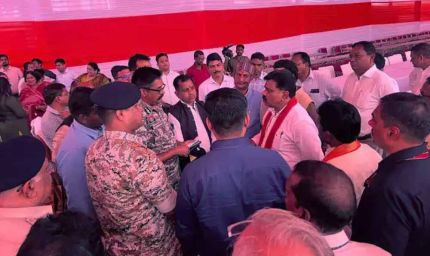 बस्तर में केंद्रीय गृह मंत्री अमित शाह के स्वागत की तैयारियों का निरीक्षण, उप मुख्यमंत्री विजय शर्मा ने लिया जायजा