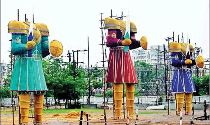 रायपुर में रावण दहन का धमाका: छह से ज्यादा जगहों पर बड़े आयोजन, ड्रोन से रखी जाएगी निगरानी