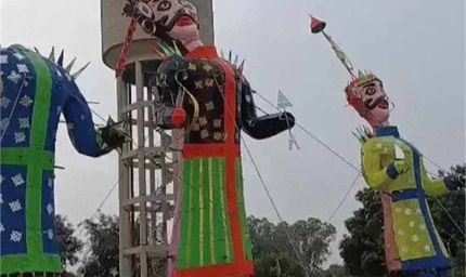 जालंधर दशहरा हादसा: बारिश ने बढ़ाई खतरनाक स्थिति, मेघनाद की गर्दन टूटने से मचा हड़कंप