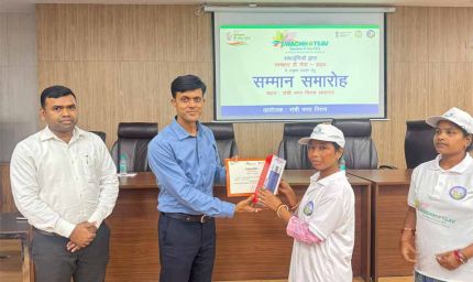 रांची नगर निगम ने 'स्वच्छता ही सेवा' अभियान का किया भव्य समापन