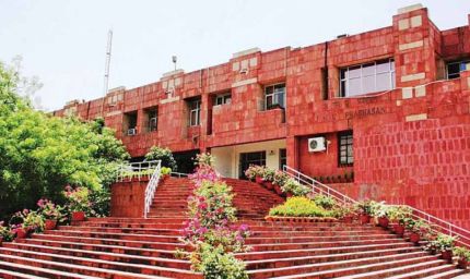 JNU में दुर्गा पूजा विवाद: ABVP ने निकाली ‘हिंदू स्वाभिमान नारी शक्ति यात्रा’