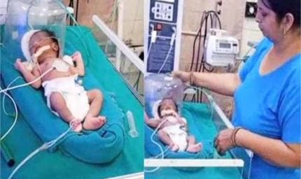 झाड़ियों में फंसी मासूम बच्ची, राहगीरों ने सुनकर किया बहादुरी का काम