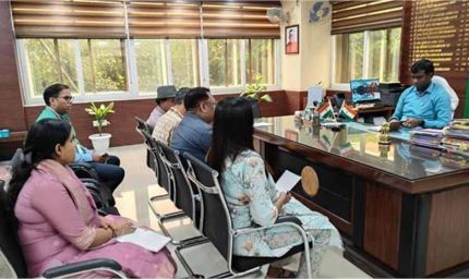 रांची समाहरणालय में सुरक्षा और सफाई का जायजा, DC ने दिए नए निर्देश