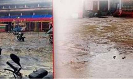 झारखंड में झमाझम बारिश, दुर्गा पूजा मेले के व्यापारी हुए प्रभावित