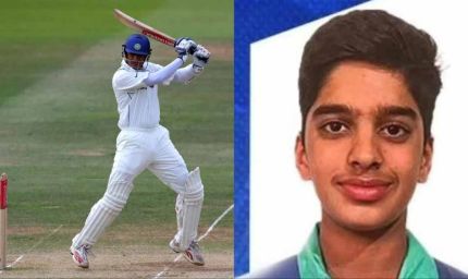 48 चौके, 2 छक्के: राहुल द्रविड़ के बेटे की धमाकेदार पारी, 459 रन में छा गया