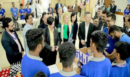 एडीबी प्रतिनिधिमंडल ने देखा संत शिरोमणि रविदास ग्लोबल स्किल्स पार्क का उत्कृष्ट कौशल विकास मॉडल