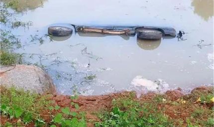 गुमला में भयावह हादसा: स्कॉर्पियो अनियंत्रित होकर नदी में गिरी, युवक की मौत