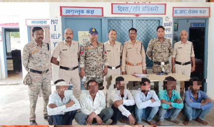 हत्या के मामले मे बमीठा पुलिस ने 6 लोगो को किया गिरफ्तार