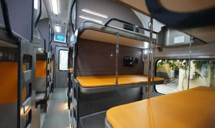 वंदे भारत की नई स्लीपर ट्रेन के डिब्बे तैयार, जल्द होगा अनावरण