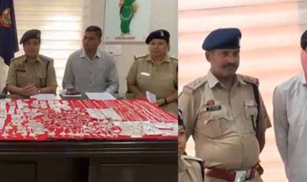 ज्वेलरी शॉप चोरी का खुलासा: नाबालिग मास्टरमाइंड सहित दो गिरफ्तार, लाखों के गहने बरामद