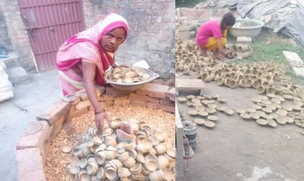 दीपोत्सव से रोशन हुए कुम्हारों के घर, अयोध्या में युवाओं को मिल रहा रोजगार