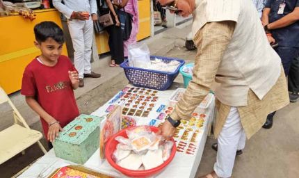 हर घर जले स्वदेशी का दीप : सारंगपुर में राज्य मंत्री गौतम टेटवाल ने दिया वोकल फॉर लोकल का संदेश