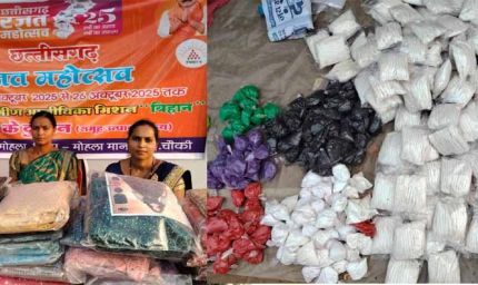 आत्मनिर्भरता से रोशन हुई दीपावली, बिहान समूह की महिलाओं की प्रेरणादायक पहल
