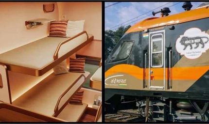 वंदे भारत स्लीपर ट्रेन का अनोखा रूप: लग्ज़री इंटीरियर देख चौंक जाएंगे आप!