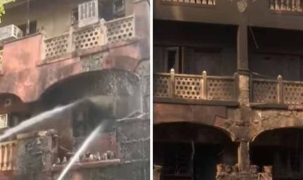 दिल्ली में ब्रह्मपुत्र अपार्टमेंट में आग का तांडव, सांसदों के घर भी प्रभावित; दमकल मौके पर