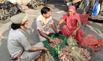 बूढ़ी माता की मायूसी गई दूर, थानेदार ने खरीदे सभी दीये – दीपावली की दिल छू लेने वाली कहानी