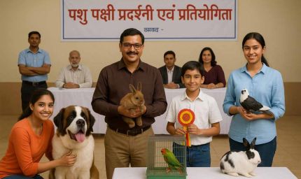 जिला स्तरीय पशु पक्षी प्रदर्शनी एवं प्रतियोगिता का आयोजन 23 और 24 अक्टूबर को सेमरा