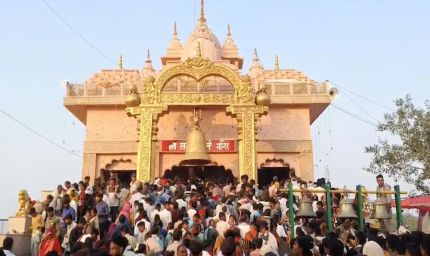 रतनगढ़ माता मंदिर में लक्खी मेले का आगाज़: 25 लाख श्रद्धालुओं की उम्मीद, सुरक्षा के पुख्ता इंतज़ाम