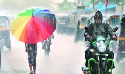 मुंबई शहर और महाराष्ट्र  क्षेत्र के कुछ हिस्सों में  तेज हवाओं के साथ बेमौसम हुई बारिश, अलर्ट जारी