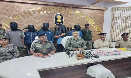 लातेहार में अपराधियों की बड़ी गिरफ्तारी, पिस्तौल और कारतूस के साथ 5 आरोपी पकड़े गए