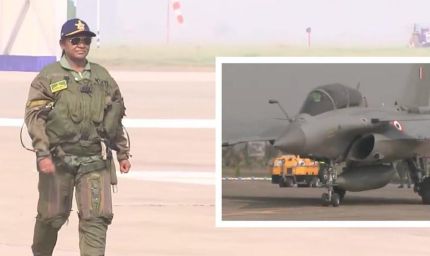 राष्ट्रपति द्रौपदी मुर्मू ने राफेल में भरी उड़ान, अंबाला एयरफोर्स स्टेशन पर गार्ड ऑफ ऑनर