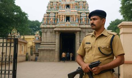 ‘अल्लाह हू अकबर’ चिल्लाते हुए मंदिर में घुसा युवक, मूर्तियों पर हमला करने की कोशिश, लोगों ने मौके पर दबोचा