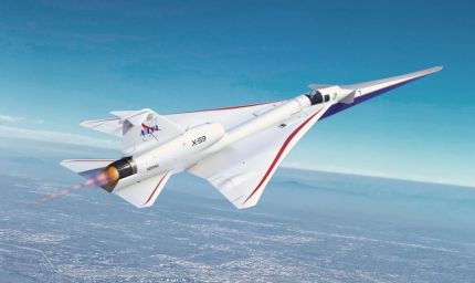 NASA का X-59 जेट पहली उड़ान में बना सबसे शांत सुपरसोनिक विमान