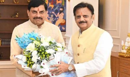 मुख्यमंत्री डॉ. यादव से भेंट कर उप मुख्यमंत्री शुक्ल ने व्यक्त किया आभार