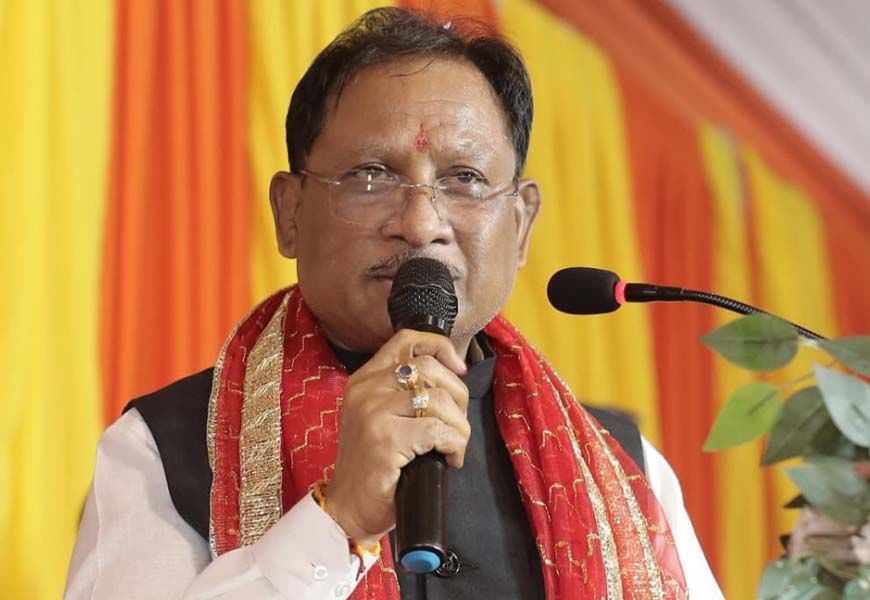 रायपुर : मुख्यमंत्री  विष्णु देव साय कोरबा में  राम कथा महोत्सव में हुए शामिल