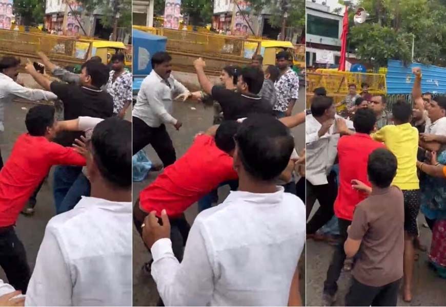 देवास में दर्शन को आए श्रद्धालुओं से मारपीट, मामूली विवाद पर हमला; प्रशासन ने की सख्त कार्रवाई