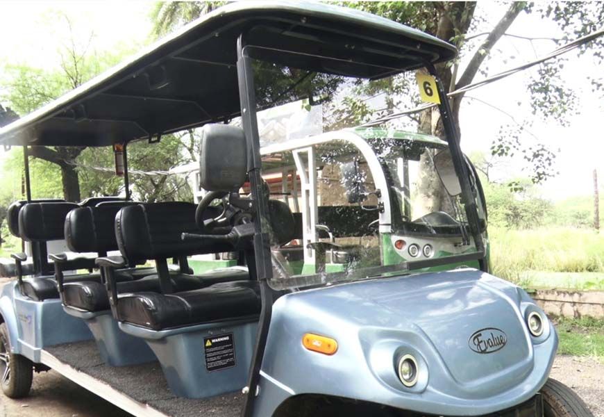 भोपाल का वन विहार बना नो-व्हीकल जोन, अब 40 गोल्फ कार्ट से कर सकेंगे सैर