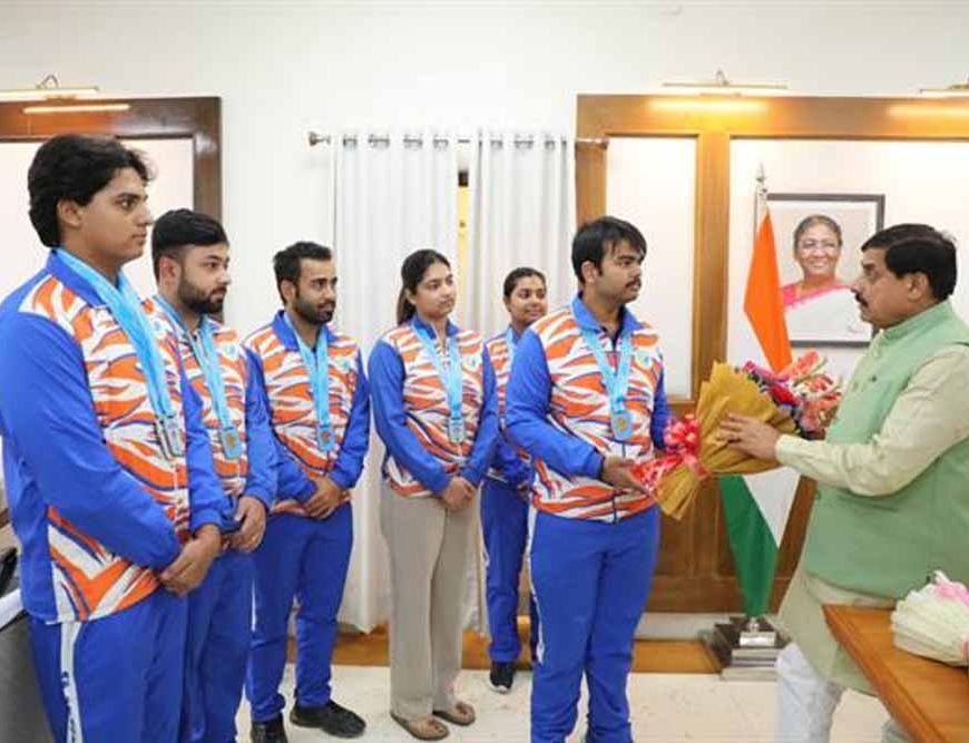 कजाकिस्तान में हुई 16वीं एशियन शूटिंग चैम्पियनशिप में प्रदेश के खिलाड़ियों ने जीते 17 पदक