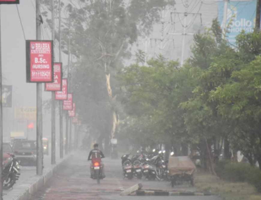 3-4 अक्टूबर में 16 जिलों में भारी बारिश की चेतावनी, अलर्ट जारी