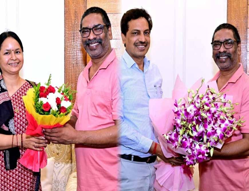 सीएम हेमंत से झारखंड के राज्य निर्वाचन और विकास आयुक्त की शिष्टाचार बैठक, उठाए अहम मुद्दे