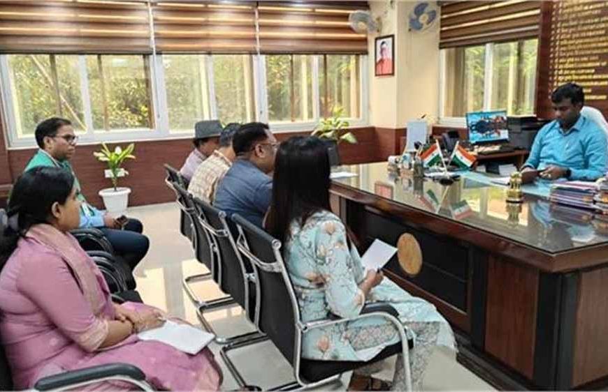 रांची समाहरणालय में सुरक्षा और सफाई का जायजा, DC ने दिए नए निर्देश