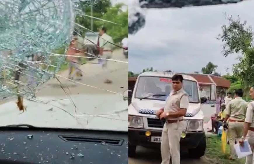 बंगाल में भाजपा प्रतिनिधिमंडल पर हमला, पथराव में सांसद मुर्मू घायल, सिर में लगी चोट